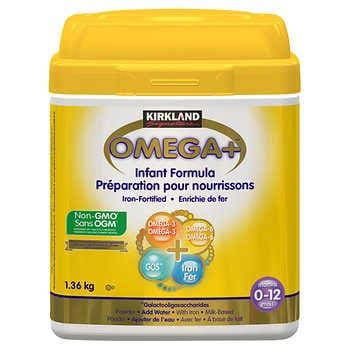 kirkland omega+ infant formula|kirkland omega costco.